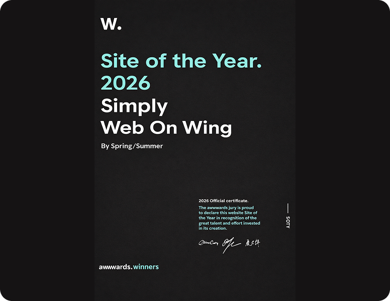 Web on Wings web layout component frame